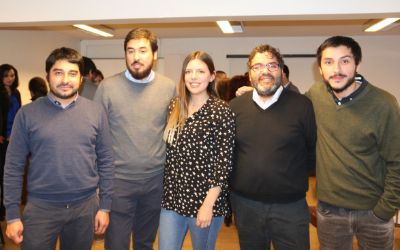 El equipo del Proyecto de Internacionalización de la Universidad de Chile. 