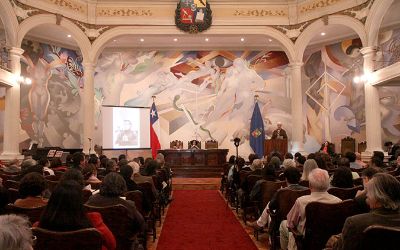 Ceremonia de Inauguración Coloquio Conversaciones Humberto Giannini