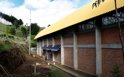 Energías renovables en galpón de acopio de productos de comunidad Mapuche