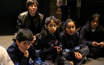 Escolares de la comuna de Santiago visitaron Sala Museo Gabriela Mistral