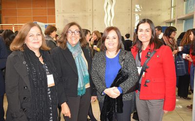 Paulina Godoy, Patricia Abumohor, Gabriela Ortúzar y Nolly Herrera