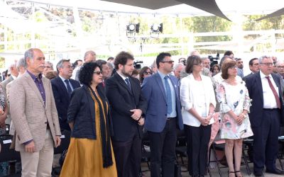Presidenta Bachelet y Rector Vivaldi inauguraron Proyecto Académico Parque Laguna Carén de la U. de Chile
