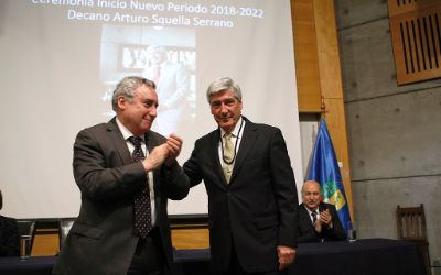 Profesor Arturo Squella asumió segundo período como decano 