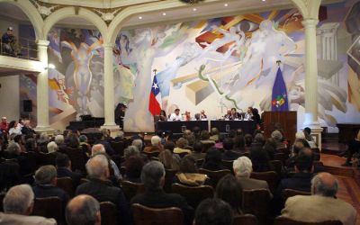5 de octubre U. de Chile conmemoró el triunfo del NO