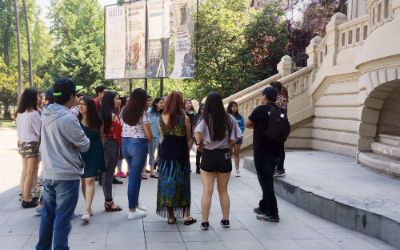 Universidad de Chile recibe a estudiantes secundarios de Laja