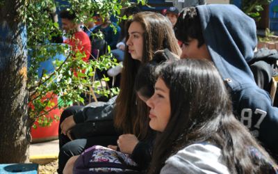 Universidad de Chile y liceo de Lo Prado inauguran Plaza Pensadores y enfermería escolar