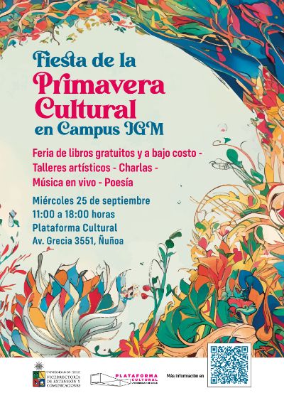 Afiche Fiesta de la Primavera Cultural