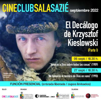 Cine Club Sala Sazié: El Decálogo de Krzysztof Kieslowski (parte I) “Amarás a Dios sobre todas las cosas” (1989)