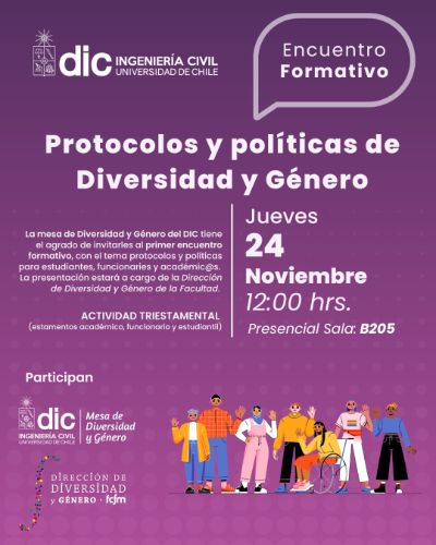 Encuentro formativo: Protocolos y políticas de Diversidad y Género