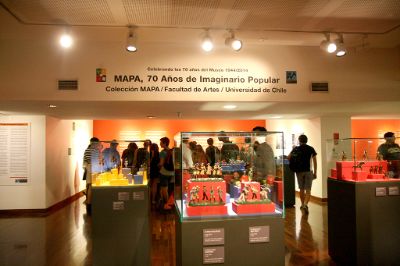 El Museo de Arte Popular Americano Tomás Lago, perteneciente a la U. de Chile, abrirá sus puertas desde las 16:00 hasta las 20:00 horas