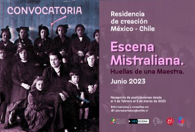 Convocatoria Proyecto de Residencia Escénica en Sala Museo Gabriela Mistral