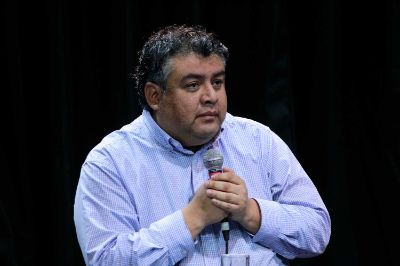 El director de la Radio Universidad de Chile, Patricio López, valoró la oportunidad de sumarse a la tarea impulsada por la universidad, en relación a promover la educación para la democracia.