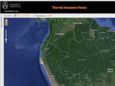 La Base de datos usada por Thermal Amazonia Viewer fue generada por el esfuerzo conjunto de las Universidad de Valencia, Universidad de Chile y la Universidad de Oxford.