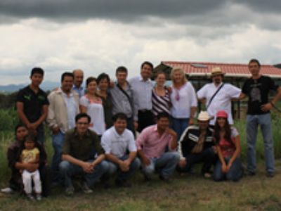Integrantes y beneficiarios de CIASPE en México junto a técnicos y profesionales chilenos que replicaron la experiencia en nuestro país.