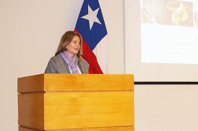 María José Etchegaray, directora ejecutiva de FIA dependiente del Ministerio de Agricultura.