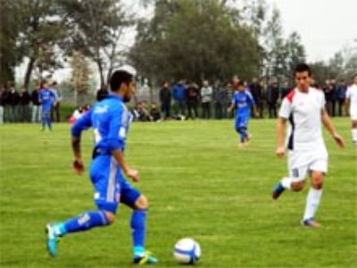 En el encuentro amistoso los "Leones" vencieron 5-0 a la Selección de la U. de Chile.