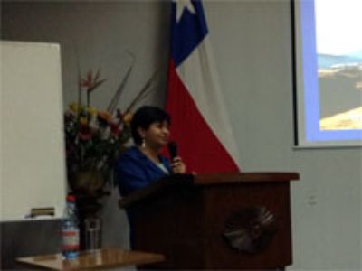 Silvia Valencia de Ecuador, expuso sobre la situación de la industria de IV gama en su país.