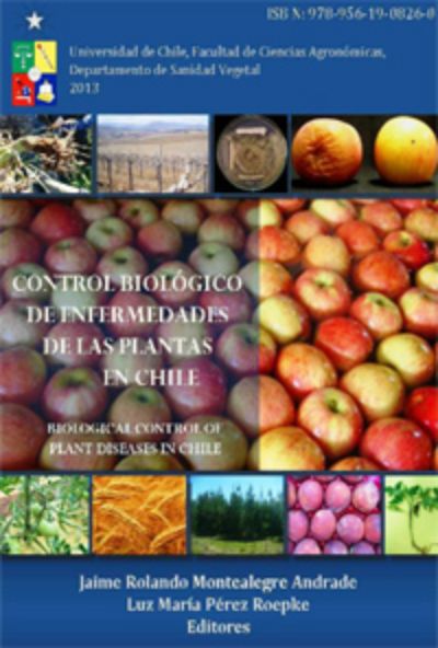 La Portada del libro "Control Biológico de Enfermedades de las plantas en Chile" 