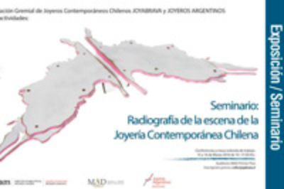 El seminario Radiografía de la Escena de la Joyería Contemporánea Chilena, comienza este martes 15 de marzo a las 10:00 hrs. en el Museo de Artes Decorativas.