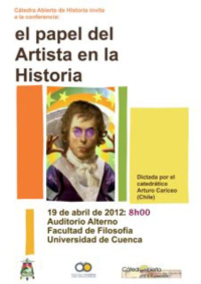 Diversas fueron las actividades que este académico del Departamento de Artes Visuales realizó en los últimos meses, en distintas ciudades de Ecuador y España.
