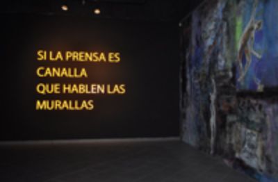 En esta propuesta, Lía Caamaño y Camila Figueroa buscan validar "la cultura urbana desde lo clandestino como temática ante la cual reflexionar y hacer arte", 