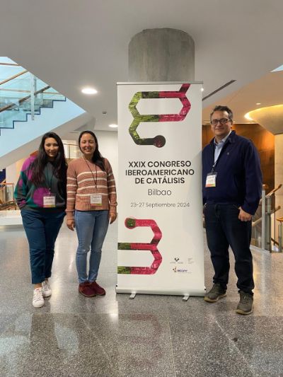 Maibelen Rosales, Adriana Blanco y Francisco Gracia.