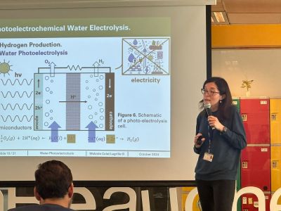 Doctora Melanie Colet, académica e investigadora del Departamento de Ingeniería Química, Biotecnología y Materiales (DIQBM).