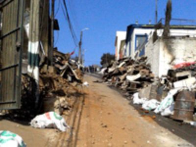 Valparaíso posterior al desastre