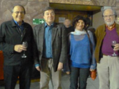 Raúl Atria, Jean-Lous Fabiani, Marisol Facuse y Manuel Antonio Garretón.