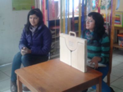 Las estudiantes Melissa Viedma y Samantha Vargas hablarán sobre su experiencia en una ludoteca en la comuna de Quilicura.