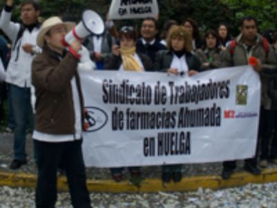 Huelga de Trabajadores de FASA, octubre 2010.