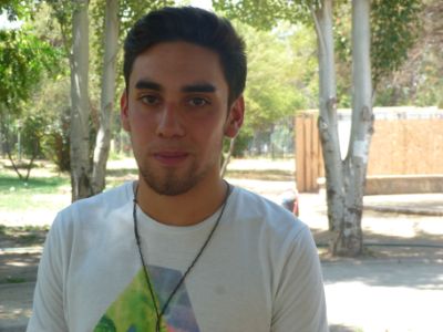 Bastián Fleck Rossi (16) viajó los primeros días del año hasta Santiago para asistir al curso ¿Sociología y su comprensión del Chile actual¿ que impartió la Facultad de Ciencias Sociales.