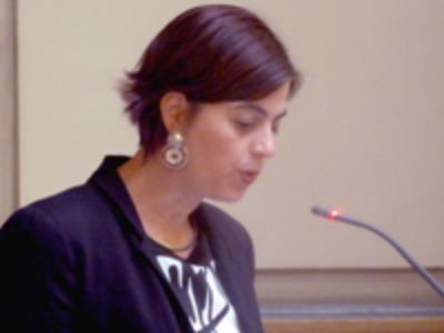Ministra directora del SERNAM, Claudia Pascual.