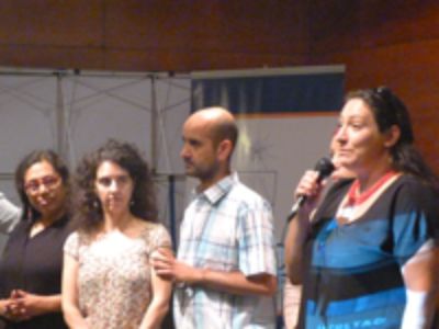 Presentación del equipo de la Escuela de Pregrado, dirigido por la Prof. Paula Vergara.