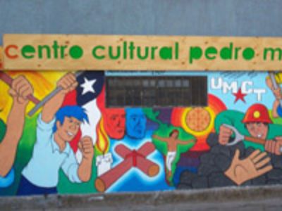 Centro Cultural Pedro Mariqueo, ubicada en Población La Victoria.