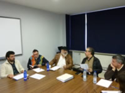 El seminario que dictó Claudio Duarte (primero a la izquierda), fue entre el 14 y el 17 de noviembre de este año. 