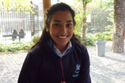 Montserrat Araya quiere estudiar Odontología y especializarse en Odontopediatría.