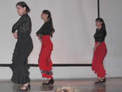 El Ballet de Flamenco del Campus Juan Gómez Milla deleitó al público.
