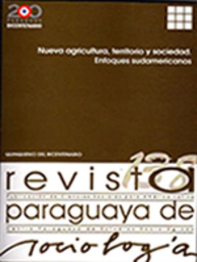 Tapa de la Revista Paraguaya de Sociología, en su 50 aniversario.