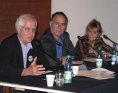 Patrick Guyomard, Roberto Aceituno y Dominique Cupa