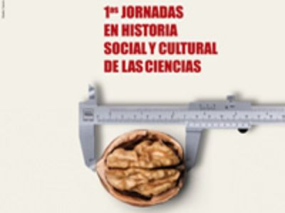 Afiche de la I Jornada en Historia Social y Cultural de las Ciencias
