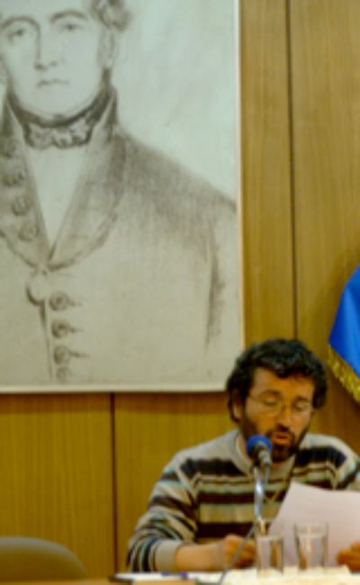 Profesor Claudio Duarte, investigador de Sociología.