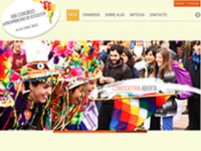 Lanzamiento: web del Congreso ALAS 2013