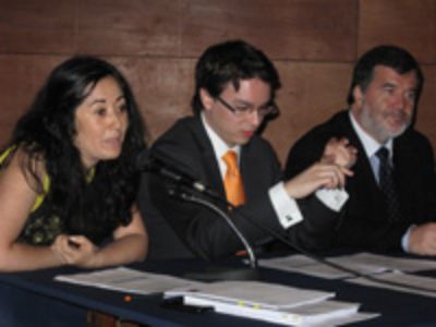 María Paz Rutte y Maurizio Sovino explicaron la propuesta.