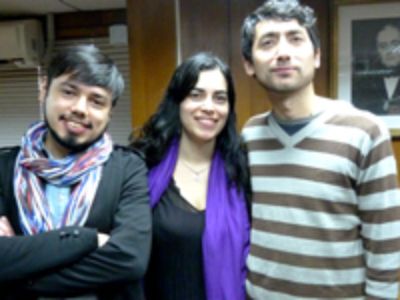  Jorge Díaz, Lelya Troncoso y Jorge Lucero integrantes del proyecto 'Resignificando la familia'