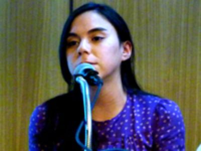  Estudiante y tesista del Depto. de Sociología de la U. de Chile, Mariana Contreras.