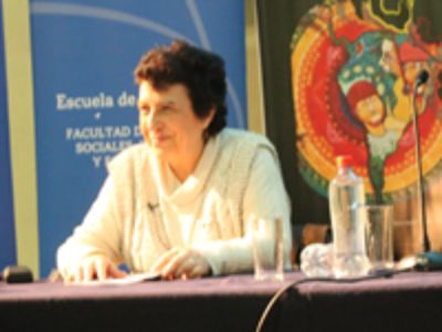 Raquel Sosa ofreció una de las conferencias centrales del Congreso ALAS 2013.