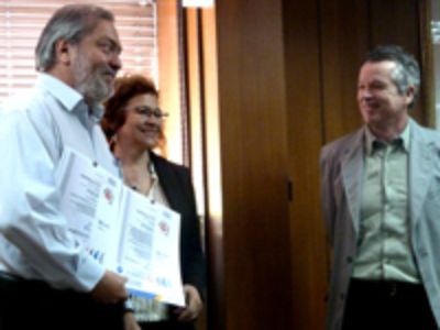 Entrega de certificados Depto. de Antropología de la Universidad de Chile