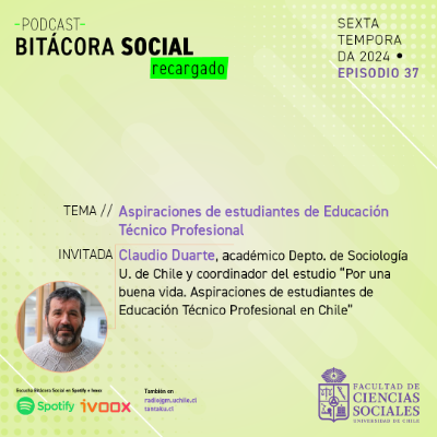 XAspiraciones de estudiantes de educación técnico profesional fueron abordados de estudio liderado por académico de Sociología.