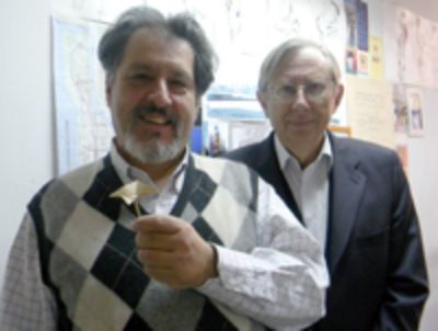 Osvaldo Muñoz P. y Leopoldo Dominichetti C.